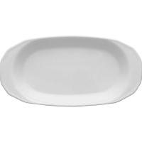 Селедочница «Меркури»;фарфор;,H=27,L=218,B=110мм;белый