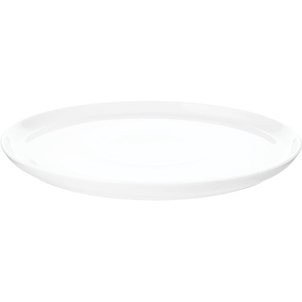 Тарелка для пиццы;фарфор;D=300,H=22мм;белый
