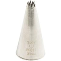 Насадка кондитерская «Открытая звезда» (9 зубцов);сталь нерж.;D=25/6,H=45мм;стальной