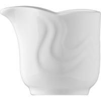 Молочник «Мелодия»;фарфор;40мл;,H=45,L=54,B=39мм;белый