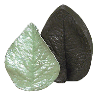 Форма кондитерская «Лист»;силикон;,H=20,L=85,B=55мм