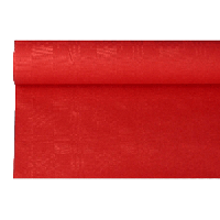 Скатерть в рулоне;бумага;,L=8,B=1,2 м;красный