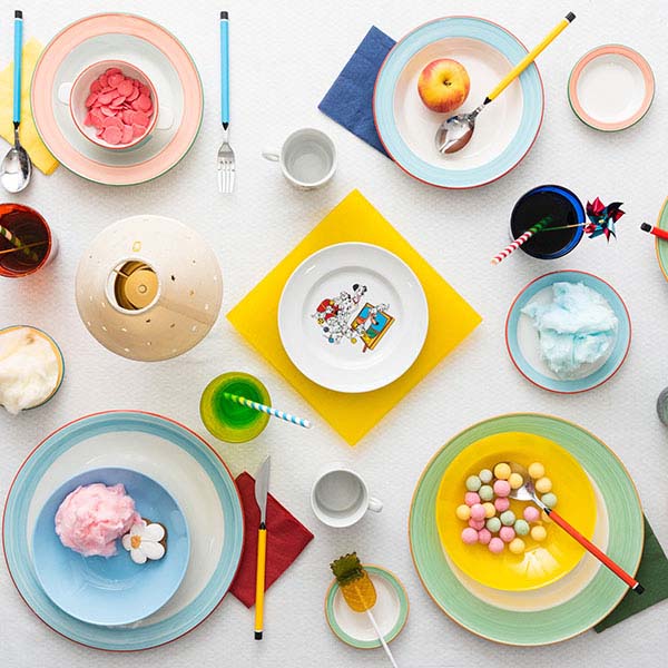 Блюдце «Рио Грин» для масла;фарфор;D=11,H=2см;белый,зелен.