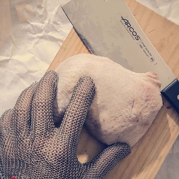 Топорик для рубки мяса «Универсал»;сталь нерж.,полиоксиметилен;,L=310/180,B=85мм;черный,металлич.