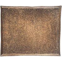 Блюдо «Сольстис Космос Голд» прямоугольное;керамика;,H=15,L=210,B=175мм;черный,золотой