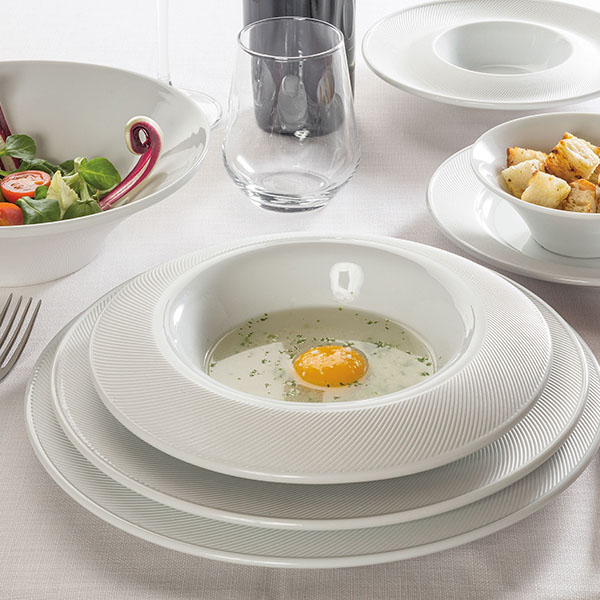 Салатник «Нью Граффити»;фарфор;300мл;D=14,H=5см;белый