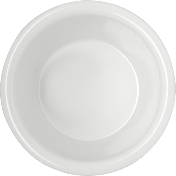 Соусник;пластик;120мл;D=85,H=45мм;белый