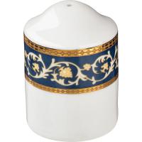 Перечница «Рома»;фарфор;D=43,H=65мм;белый,синий