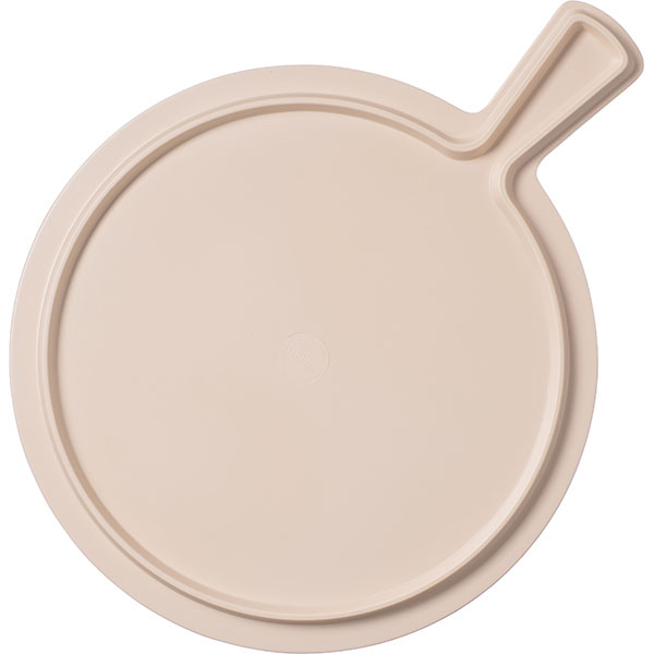 Блюдо для подачи с ручкой;пластик;D=36см