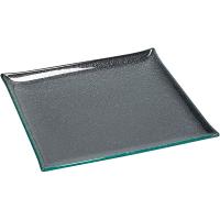 Блюдо сервировочное «Криэйшнз Риппл»;стекло;,L=26,5,B=26,5см;прозр.