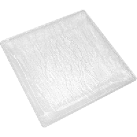 Тарелка «Минерали» квадратная;стекло;,H=23,L=250,B=250мм;прозр.