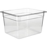 Гастроемкость (1/2);поликарбонат;11,7л;,H=20,L=32,5,B=26,5см;прозр.