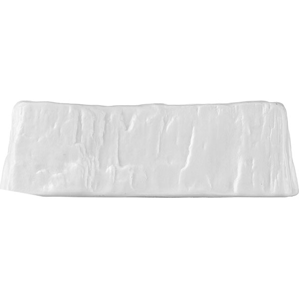 Блюдо для подачи «Клифф» для презентаций;фарфор;,H=5,L=15,B=10см;белый,матовый