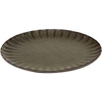 Тарелка «Инку»;керамика;D=180,H=17мм;зелен.