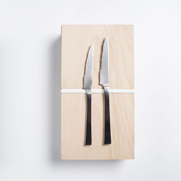 Нож столовый «Маартен Баас»;сталь нерж.;металлич.