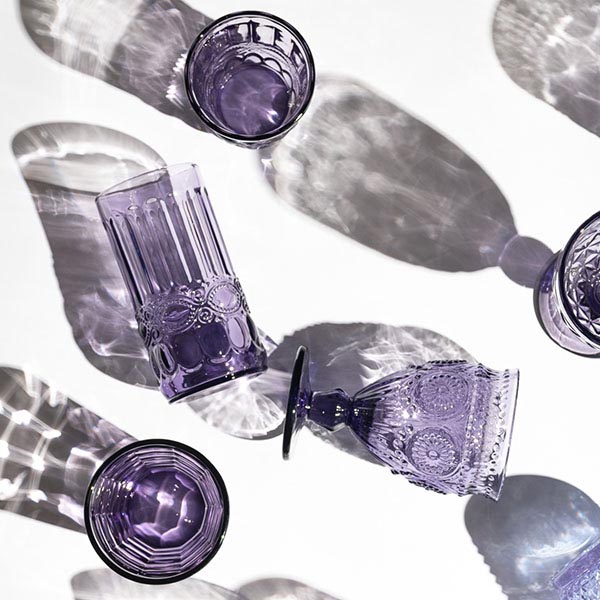 Олд фэшн;стекло;250мл;D=8,H=10см;фиолет.