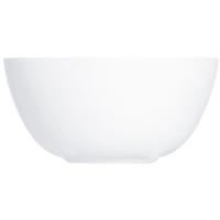 Салатник «Эволюшнс Уайт»;стекло;400мл;D=12см;белый