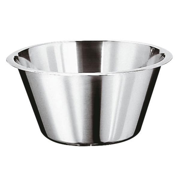 Миска;сталь нерж.;1л;D=185,H=75мм;металлич.