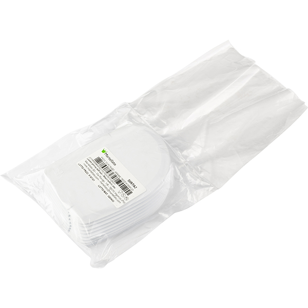 Шпатель мягкий[10шт];пластик;,L=125,B=90мм;белый