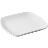 Тарелка квадратная;фарфор;,H=29,L=208,B=200мм;белый