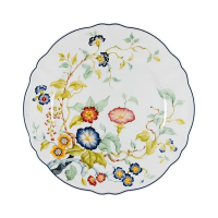 Тарелка «Флорентиус» мелкая;фарфор;D=16,H=2см;белый,синий