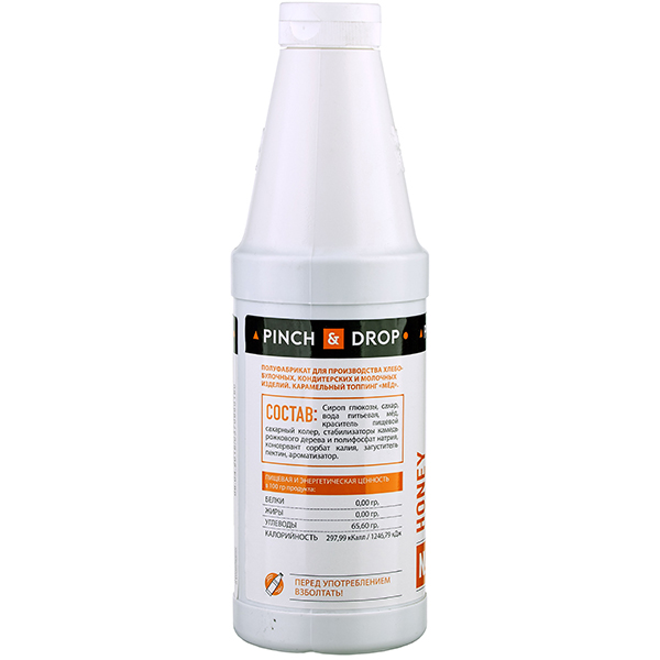 Топпинг «Мед» Pinch&Drop 1 кг;пластик;D=8,H=26см