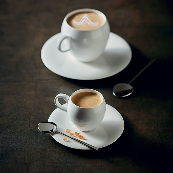 Блюдце «Нектар» для чашки L9605, L9606;фарфор;D=16см;айвори