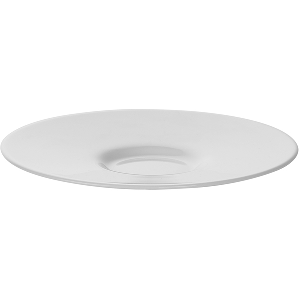 Блюдце «Тэндэнси»;зеникс;D=160/50,H=16мм;белый