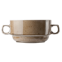 Чашка бульонная «Кантри Стайл»;фарфор;330мл;D=100,H=55мм;зелен.