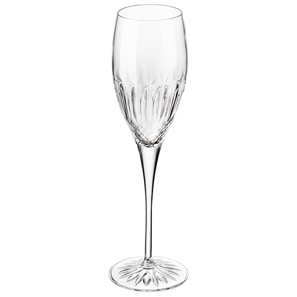 Бокал-флюте «Диамант»;хр.стекло;220мл;D=70,H=236мм;прозр.