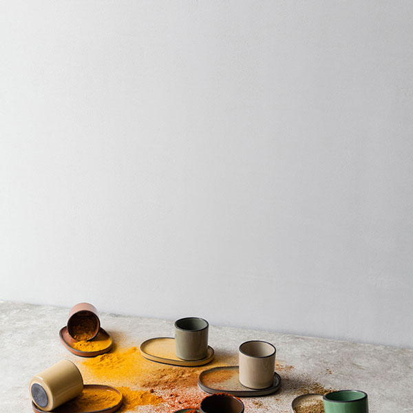 Блюдце «Карактэр»;керамика;,H=12,L=135,B=83мм;желт.