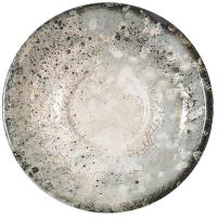 Блюдце «Валенсия Седир» для чайной чашки;фарфор;D=15см;серый,бежев.
