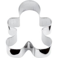 Форма кондитерская «Пряничный человечек»;сталь нерж.;,H=3,L=8,B=6см;металлич.