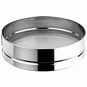 Сито для муки р-р ячейки 1,5*1,0;сталь нерж.;D=300,H=85мм;металлич.