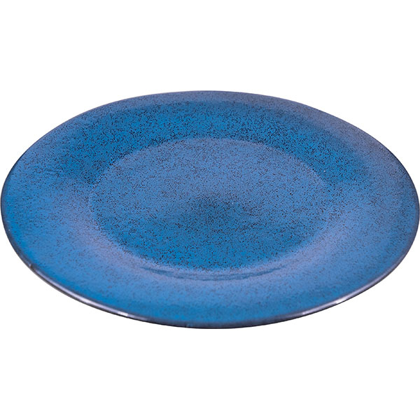 Тарелка «Млечный путь голубой»;фарфор;D=20,H=2см;голуб.,черный