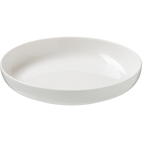 Тарелка глубокая «Полар»;фарфор;250мл;D=16,H=3см;белый