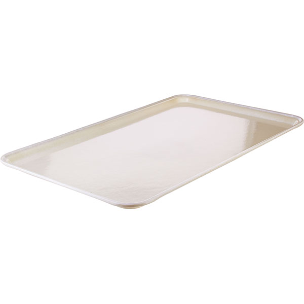 Поднос прямоугольный;стеклопласт.;,L=53,B=32см;свет.-сер.