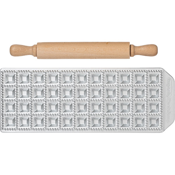 Форма д/равиоли со скалкой 44 ячейки;алюмин.;,L=25,B=25мм