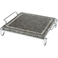 Камень д/подачи горячих блюд нат. камень;,H=18,L=190,B=190мм