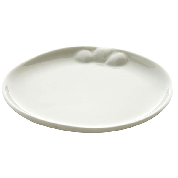 Тарелочка для масла «Боксис»;фарфор;,L=12,2,B=12см;белый