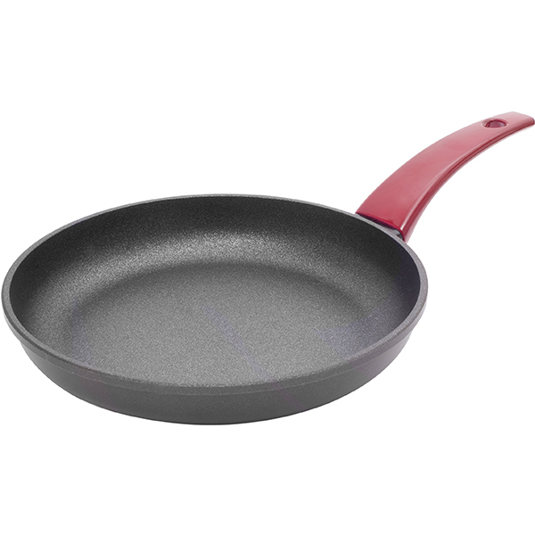 Сковорода «Винум»;алюм.литой,бакелит;D=28,H=8см;черный,красный