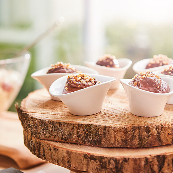 Соусник овальный «Аппетайзер»;фарфор;60мл;,H=3,L=10,B=7см;белый