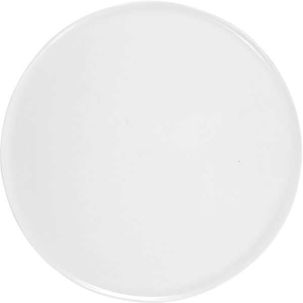 Тарелка «Афрос» мелкая;кост.фарф.;D=255,H=10мм;белый