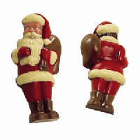 Форма для шоколада «Дед Мороз»;поликарбонат;,L=14,B=6см