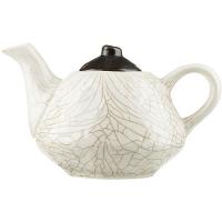 Чайник заварочный «День и ночь» фактурный;керамика;0,6л;,H=11,L=13см;белый,черный Чайник заварочный «День и ночь» фактурный;керамика;0,6л;,H=11,L=13см;белый,черный