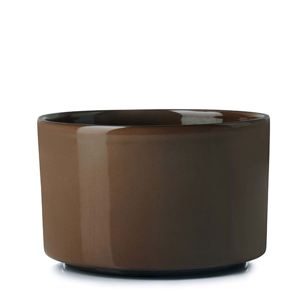 Салатник «Карактэр»;керамика;440мл;D=11,H=7см;коричнев.