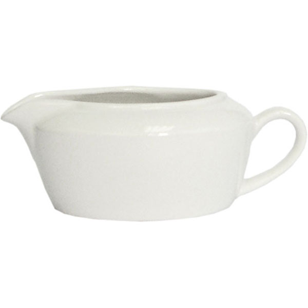 Соусник «Симплисити»;фарфор;127мл;,H=55,L=145,B=85мм;белый