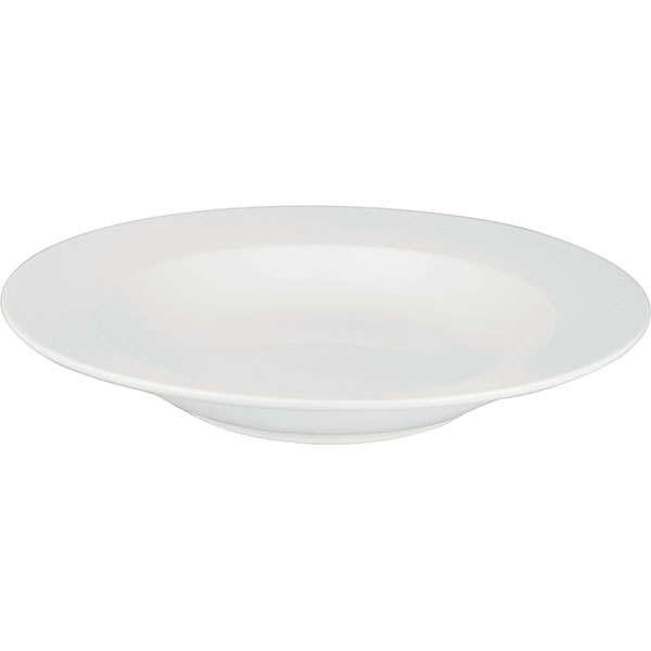 Тарелка глубокая «Кунстверк»;фарфор;450мл;D=25,4см;белый