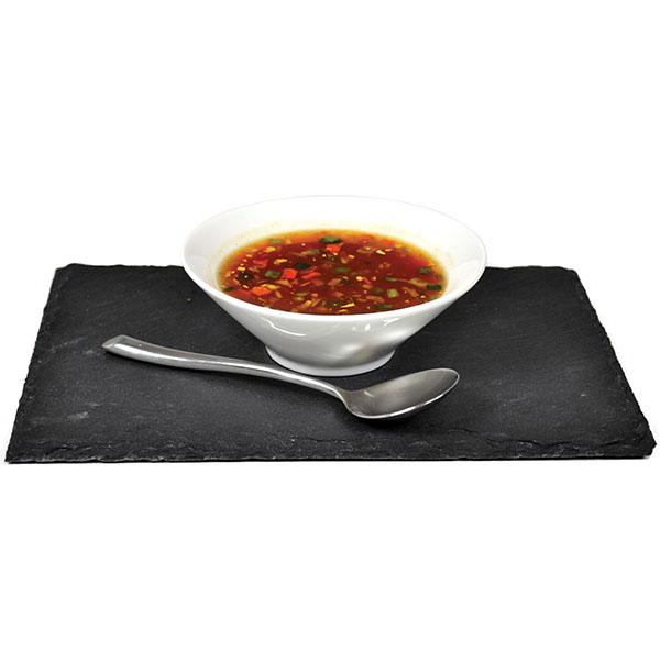 Блюдо для подачи набор[4шт];сланец натур.;,H=5,L=300,B=200мм