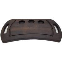 Доска для подачи;дуб;,H=25,L=500,B=280мм;черный дуб